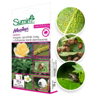 Mospilan 20 SP 20g Środek Owadobójczy Do Zwalczania Szkodników w Uprawach Roślin Sumin