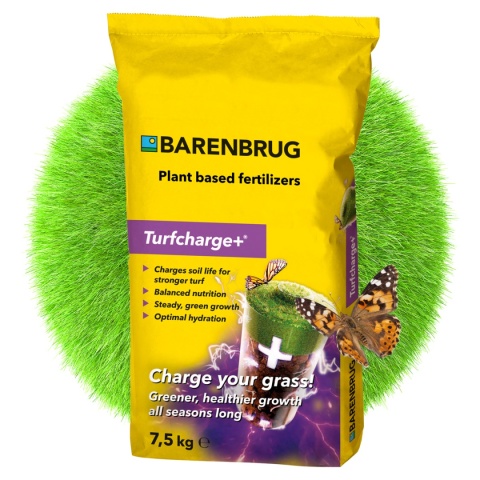 Nawóz Do Trawnika z Algami i Krzemem Turfcharge+ 7,5 kg Barenbrug