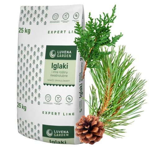 Nawóz Do Iglaków i Roślin Kwaśnolubnych Expert Line 25 kg Luvena