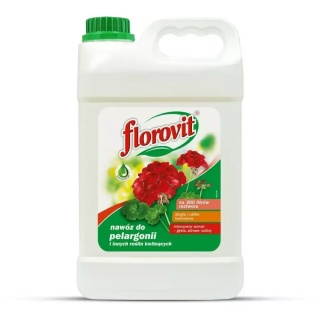 Nawóz Do Pelargonii Mineralny Płynny 3L Florovit