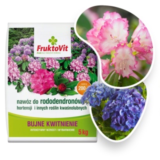 Nawóz Do Rododendronów Mineralny Granulat 5kg Plus Fruktovit