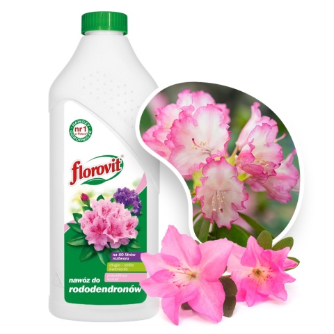 Nawóz Do Rododendronów Mineralny Płynny 1L Florovit