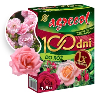 Nawóz Do Róż Długodziałający 100 Dni Mineralny Granulat 1,5kg Agrecol