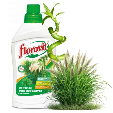 Nawóz Do Traw Ozdobnych Mineralny Płynny 1L Florovit