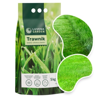Nawóz Do Trawnika Wieloskładnikowy Granulowany 5kg Luvena