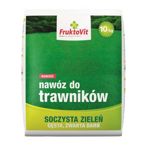 Nawóz Do Trawy Mineralny Granulat 10kg Plus Fruktovit