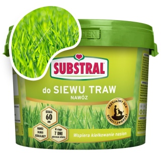 Nawóz Do Trawy w Czasie Siewu Długodziałający 100 Dni Mineralny Granulat 10kg Substral