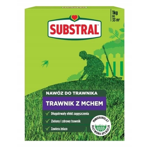 Nawóz Do Trawnika z Mchem Mineralny 1kg Substral