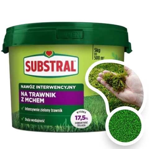 Nawóz Do Trawnika z Mchem Mineralny 5 kg Substral