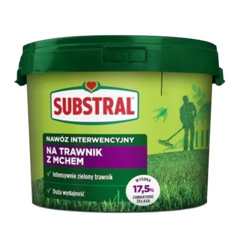 Nawóz Substral Do Trawnika z Mchem Interwencyjny 10kg