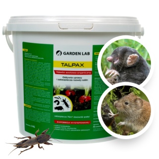 Nawóz Uniwersalny Azotowy Na Turkucie i Krety Organiczny 3kg Talpax Gardenlab