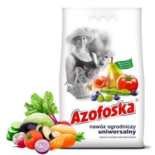 Nawóz Uniwersalny Mineralny Granulat 1kg Worek Azofoska