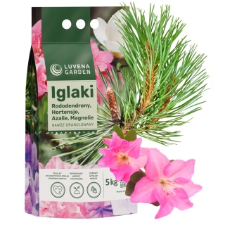 Nawóz Do Iglaków, Rododendronów, Hortensji, Azalii Granulowany 5 kg Luvena