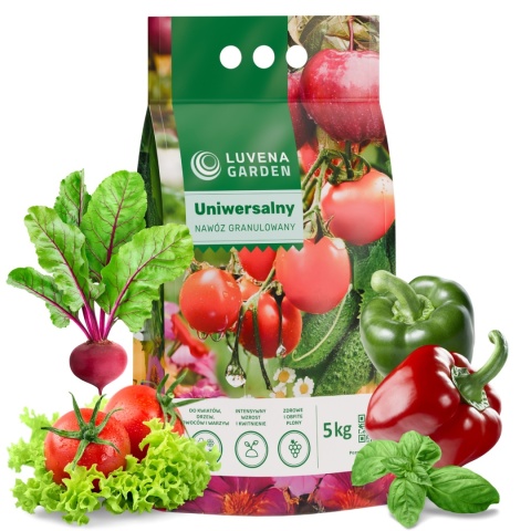 Nawóz Uniwersalny Do Warzyw, Owoców i Kwiatów Granulowany 5kg Luvena