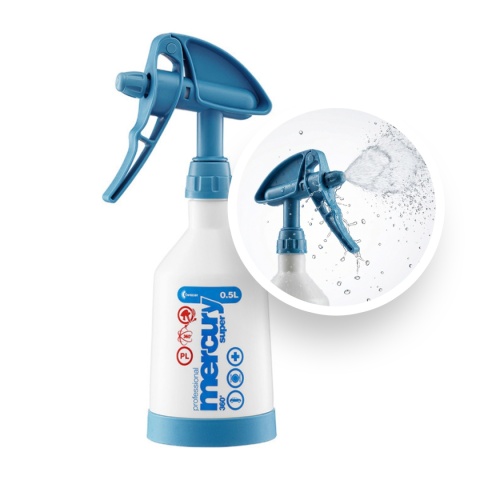 Opryskiwacz Sprayer Ręczny 1l z Regulowaną Dyszą Merkury Super 360 Cleaning Pro Plus Kwazar