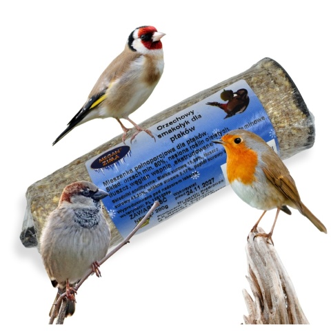 Orzechowy Smakołyk Całoroczny Dla Ptaków 280 g Megan