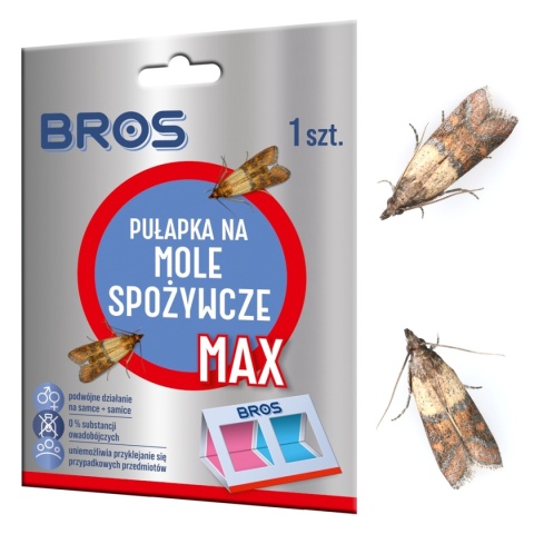Pułapka Na Mole Spożywcze MAX 1szt Bros