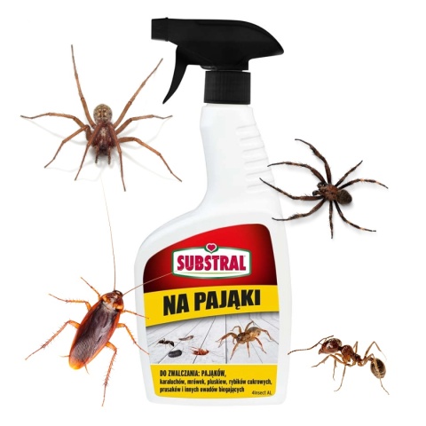 Środek Na Pająki i Inne Kroczące Owady Spray 500ml Środek Owadobójczy Substral