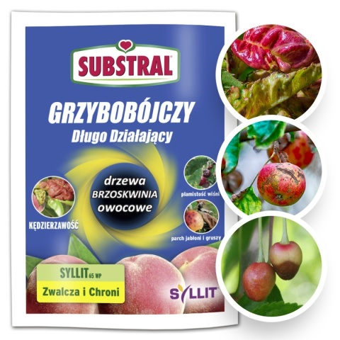 Syllit 65 WP 10g Fungicyd Środek Grzybobójczy Do Zwalczania Chorób Grzybowych w Uprawach Roślin Substral