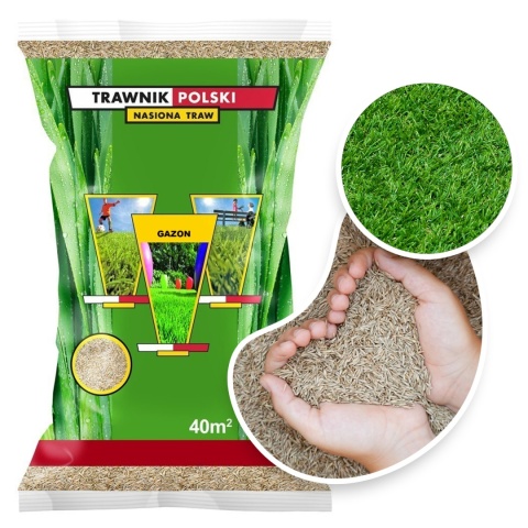 Trawa Ozdobna Trawnik Polski Gazon 0,9kg