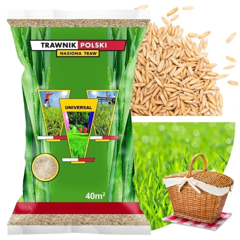 Trawa Uniwersalna Trawnik Polski Universal 0,9kg