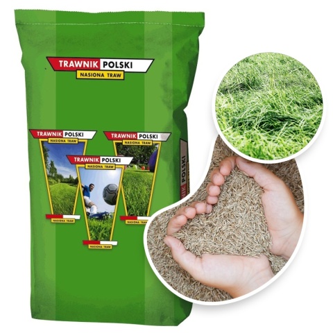 Trawa Uniwersalna Trawnik Polski Universal 15kg