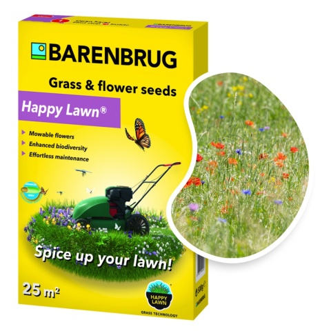 Trawa Uniwersalna z Kwiatami Barenbrug Happy Lawn 0,5kg