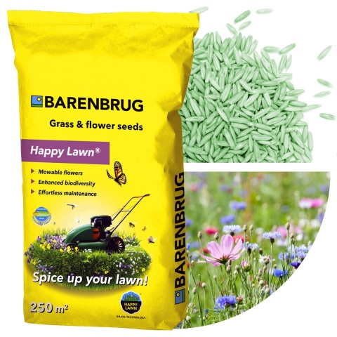 Trawa Uniwersalna z Kwiatami Łąka Kwietna Barenbrug Happy Lawn 5kg
