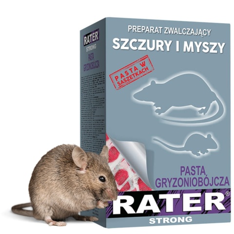 Trutka Na Myszy i Szczury Pasta 1kg Rater Strong Themar