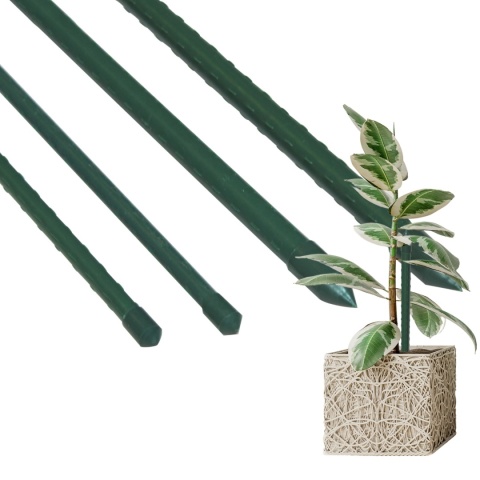 Tyczka Ogrodnicza Stalowa Powlekana PE Zielona 200 cm x 16 mm Chomik