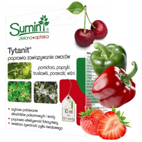 Tytanit 10ml Stymulator Wzrostu i Plonowania Roślin Sumin