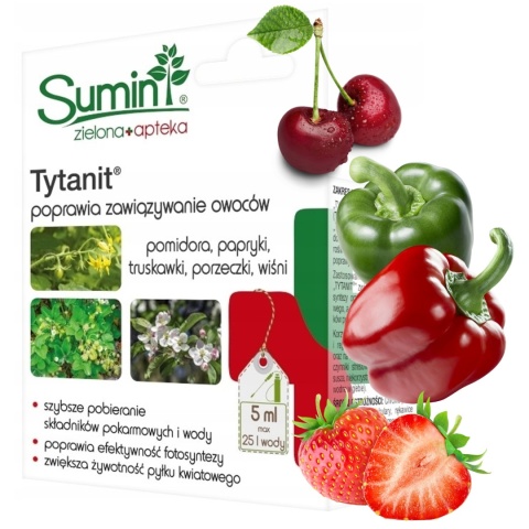 Tytanit 5ml Stymulator Wzrostu i Plonowania Roślin Sumin