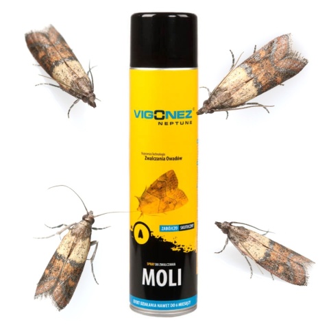 Vigonez Neptune Na Mole Spray 400ml Środek Owadobójczy Do Zwalczania Moli Vigonez