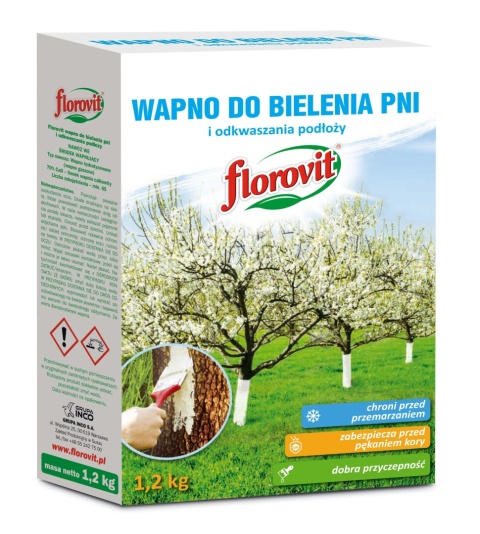 Wapno Inco Florovit ogrodnicze 1,2kg karton
