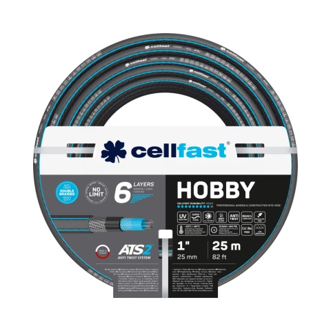Wąż Ogrodowy 1'' Sześcio Warstwowy 25mb 16-230 ATS2 Hobby Cellfast