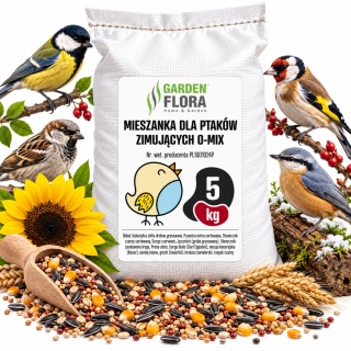Karma Dla Ptaków Ziarna O-Mix Eco 5kg GF