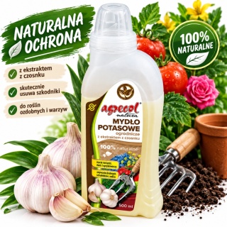 Mydło Potasowe Ogrodnicze Czosnkowe 500ml Agrecol