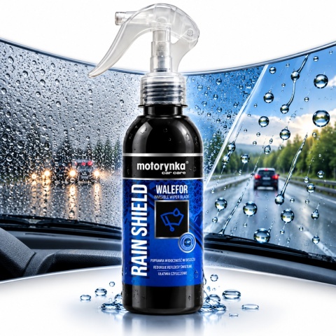 Niewidzialna Wycieraczka do Szyb Samochodowych Powłoka Hydrofobowa 200 ml Motorynka