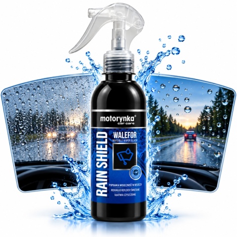 Niewidzialna Wycieraczka do Szyb Samochodowych Powłoka Hydrofobowa 200 ml Motorynka