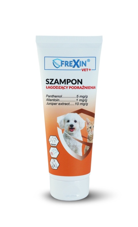 Szampon Łagodzący Podrażnienia dla Psa i Kota 220 g Frexin VET+