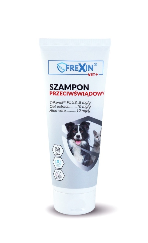 Szampon Przeciwświądowy dla Psa i Kota 220 g Frexin VET+