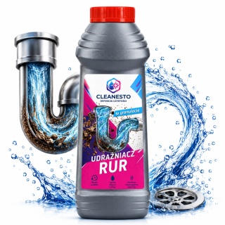 Mocny Udrażniacz do Rur i Odpływów w Granulkach na Włosy i Tłuszcz 700 g CLEANESTO