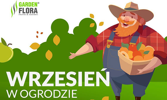 Wrzesień w ogrodzie! - infografika