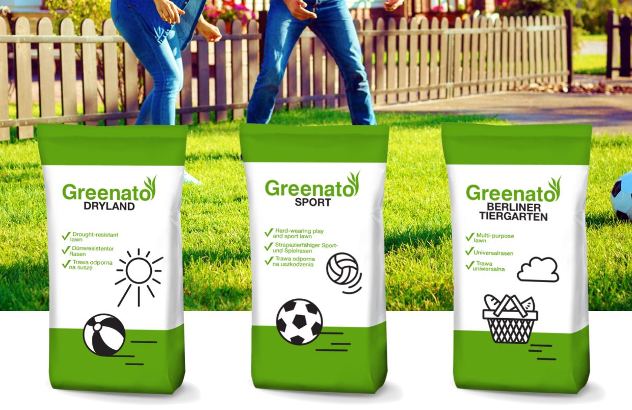 Greenato - Nasiona trawy do ogrodu