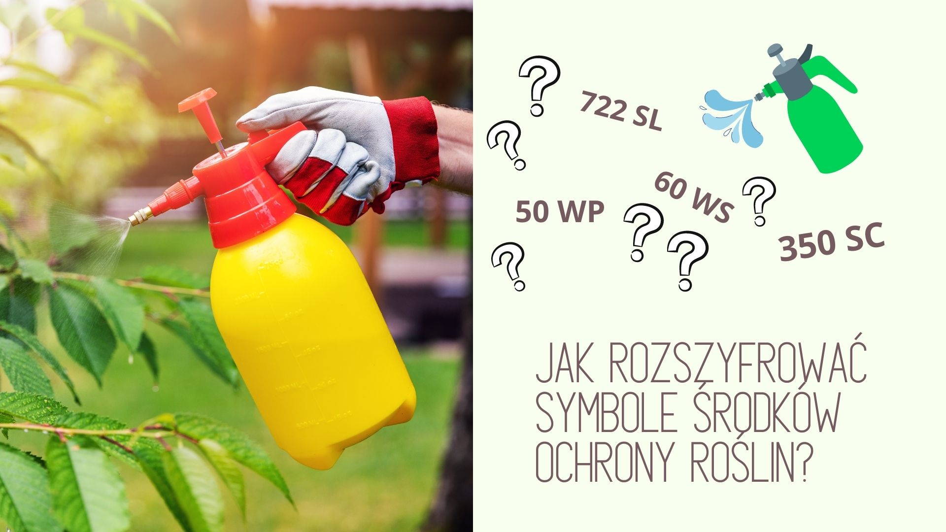 Oznaczenia środków ochrony roślin